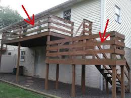 Improper deck rails found on NJ home inspection