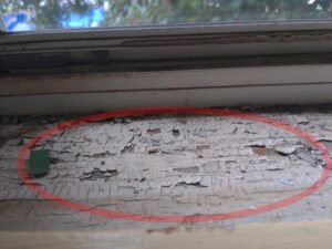 lead paint found on NJ home inspection.